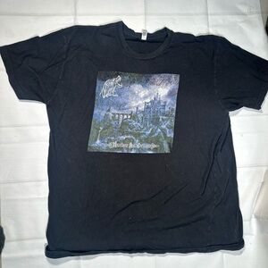 Northwind Wolves Black American Apparel Metal Band T Shirt Sz 3XL Castle